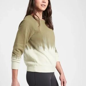 Athleta Sundown Dip Dye Sweatshirt 1X